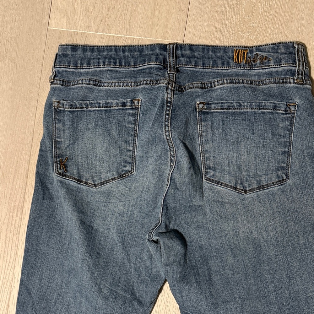 Kut from the Kloth Men's Straight Blue Jeans - Picture 3 of 6